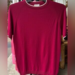 Vintage 1970s men’s short sleeve sweater.